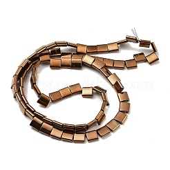 Electroplated Non-magnetic Synthetic Hematite Beads Strands&nbsp;G-G089-B02-11