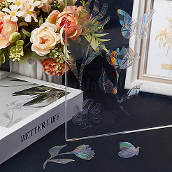 PVC Waterproof Shopwindow Decorative Sticker&nbsp;DIY-WH20007-17K