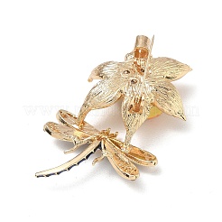 Dragonfly and Lotus Flower Enamel Pins&nbsp;RB-CBA59CF-01B