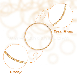 30Pcs 3 Style Brass Linking Rings&nbsp;FIND-HY0001-61