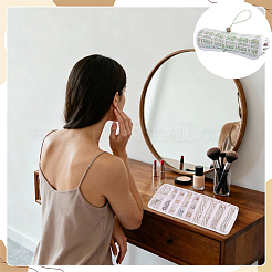 Polyester Jewelry Rolls for Rings Earrings Necklaces&nbsp;AJEW-WH0410-354B