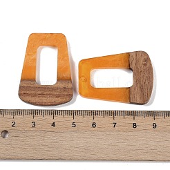 Resin & Wood Pendants&nbsp;WOOD-F015-11F