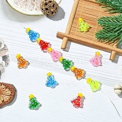 12Pcs 6 Colors Glass Enamel Beads&nbsp;LAMP-CJ0002-67