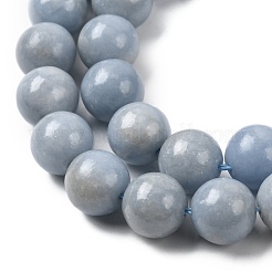 Natural Angelite Beads Strands&nbsp;G-G840-03-10mm