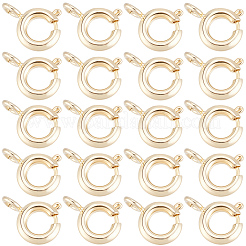 20Pcs Brass Spring Ring Clasps&nbsp;KK-BBC0025-72B