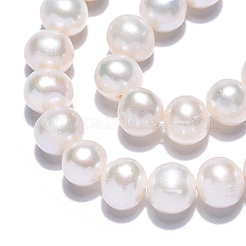 Natural Cultured Freshwater Pearl Beads Strands&nbsp;PEAR-N016-06B