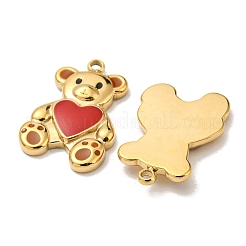 304 Stainless Steel Enamel Pendants&nbsp;X-STAS-L022-165G