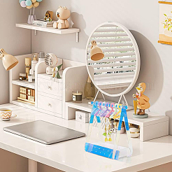42Pcs 7 Colors Opaque & Transparent Acrylic Earring Display Accessories&nbsp;EDIS-PH0001-33