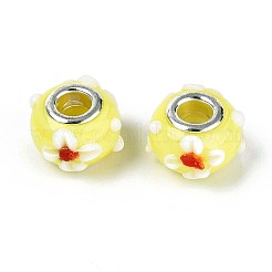 Handmade Lampwork European Beads&nbsp;X-LAMP-Q029-03B