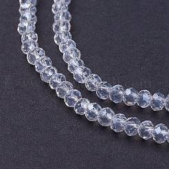 Electroplate Glass Beads Strands&nbsp;X-GLAA-F076-FR14