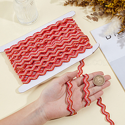 16.5Yards Wave Polyester Ribbon&nbsp;OCOR-ME0001-58
