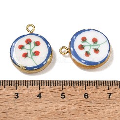 Printed Handmade Porcelain Pendants&nbsp;PR-NH0004-01G