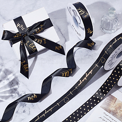 3 Rolls 3 Styles Polyester Ribbon&nbsp;OCOR-ME0001-43