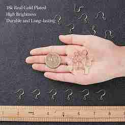 200Pcs Brass Earring Hooks&nbsp;KK-CN0001-35