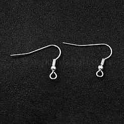304 Stainless Steel Earring Hooks&nbsp;STAS-L258-001B-S