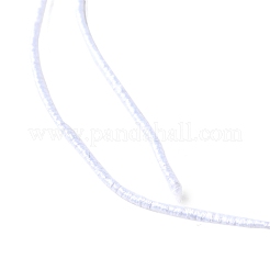 6Pcs 6 Colors Round Polyester Ultra-Thin Elastic Thread for Sewing Machines&nbsp;EW-K001-01C-0.5mm