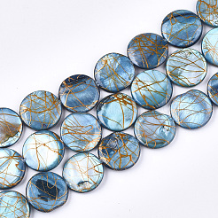 Freshwater Shell Beads Strands&nbsp;SHEL-S274-62A