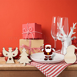 1 Set Unfinished Wooden Cutouts&nbsp;DIY-MA0002-37