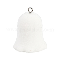 Halloween Flocky Opaque Resin Pendants&nbsp;LS-RESI-H038-01B-P