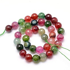 Natural Agate Round Beads Strand&nbsp;X-G-L085-8mm-01