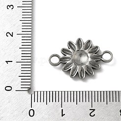 304 Stainless Steel Connector Charms&nbsp;STAS-P422-18P