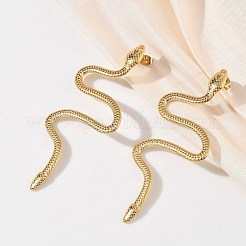 304 Stainless Steel Stud Earrings for Women&nbsp;EJEW-K332-01G