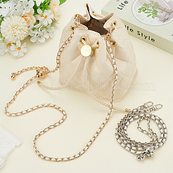 2Pcs 2 Styles PU Leather Chain Bag Handles&nbsp;AJEW-AR0002-02A