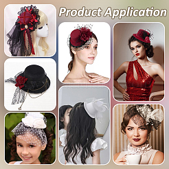 6Pcs 6 Colors EVA Fabric Hat Base&nbsp;DIY-BC0014-06