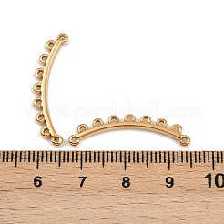 304 Stainless Steel Curved Bar Chandelier Component Links&nbsp;STAS-G357-20G