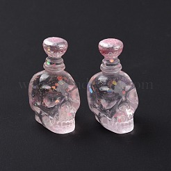 Dummy Bottle Transparent Resin Cabochon&nbsp;RESI-E025-04C