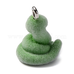 Flocky Animal Resin Pendants&nbsp;FIND-S001-03A