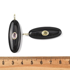 Natural Obsidian Pendants&nbsp;G-D357-02D