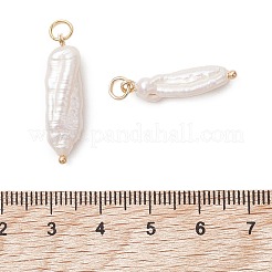Natural Baroque Keshi Pearl Pendants&nbsp;PALLOY-JF05198-02