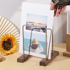 Wood & Iron Vinyl Record Storage Rack&nbsp;ODIS-WH0025-346