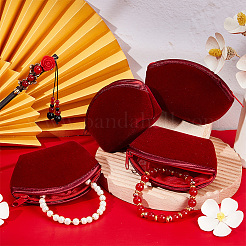 Velvet Dumpling Jewelry Storage Bags&nbsp;TP-WH0009-04