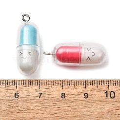 Translucent Resin Pendants&nbsp;RE-CBA9E22-01P