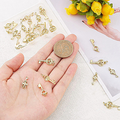 32Pcs 4 Style Alloy Pendants&nbsp;FIND-BC0001-94