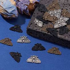 30Pcs 3 Colors Tibetan Style Alloy Pendants&nbsp;FIND-SZ0003-48