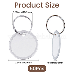 Aluminum & Paper Hanging Price Tags with Rings&nbsp;DIY-SP0007-89A