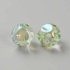 Plating Acrylic Beads&nbsp;OACR-WH20006-01E