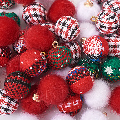 DIY Christmas Style Earring Making Kits&nbsp;DIY-TA0008-88