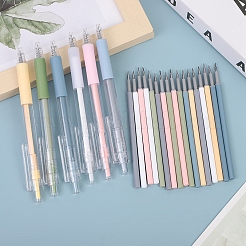 6 Colors Plastic & Metal Paper Cutter Pens&nbsp;PW-WG46082-01