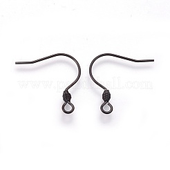 304 Stainless Steel Earring Hooks Ion Plating(IP)&nbsp;STAS-O119-07B