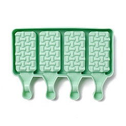 Food Grade DIY Rectangle Ice-cream Silicone Molds&nbsp;LS-DIY-D062-05A
