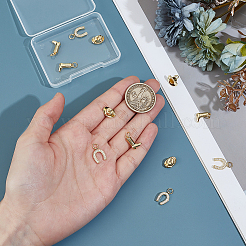 12Pcs 3 Styles Brass Charms&nbsp;KK-BC0014-55