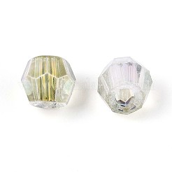 Transparent Spray Painted Glass Beads&nbsp;LS-EGLA-N018-4mm-03