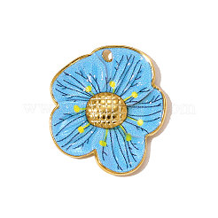 304 Stainless Steel Enamel Pendants&nbsp;STAS-OY009-87G
