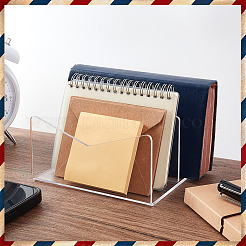 2-Row Acrylic Wall Mounted Mail Display Stands&nbsp;DIY-WH0430-738