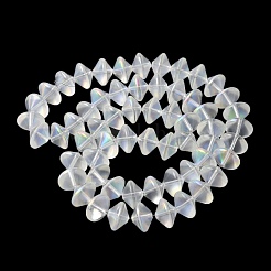 Electroplate Glass Beads Strands&nbsp;EGLA-G038-01A-HR03