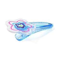 Flower Acrylic Alligator Hair Clips&nbsp;LS-OHAR-H002-01B-02